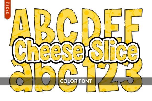 Cheese Slice: A Playful Font for Creative Design