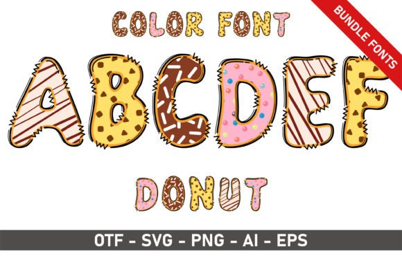 Donut Bundle: Sweeten Your Design Projects with Playful Typography