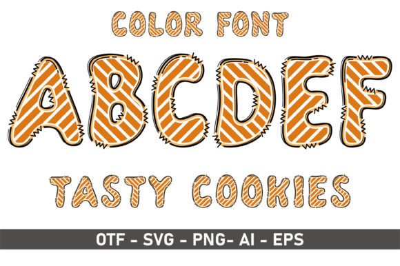 Exploring Tasty Cookies: A Playful Font for Creative Design