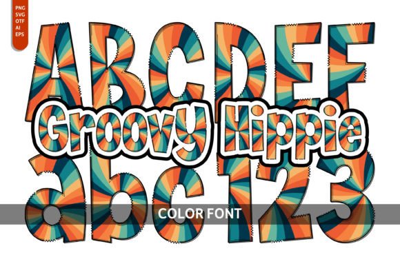 Groovy Hippie: A Vibrant Font for Modern Design