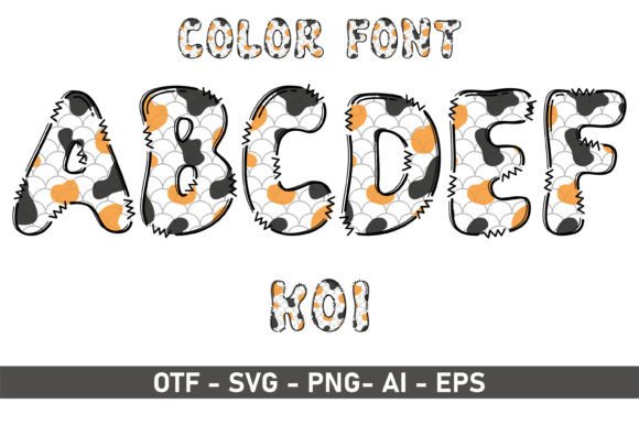 Koi Font: A Playful Asset for Modern Design