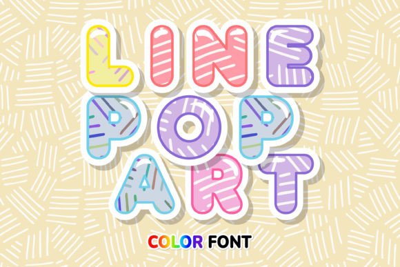 Line Pop Art: Dynamic Typography for Modern Design
