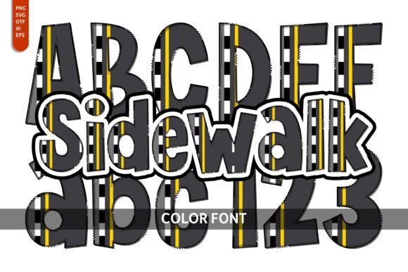 Sidewalk Font: Adding Playful Artistry to Your Design Projects