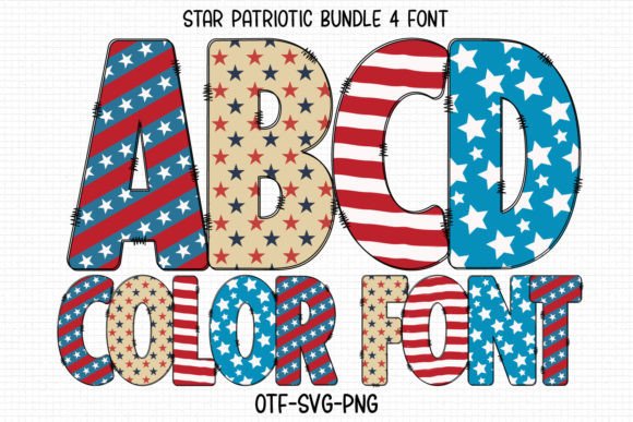 Star Patriotic: A Modern Display Font for Bold Design