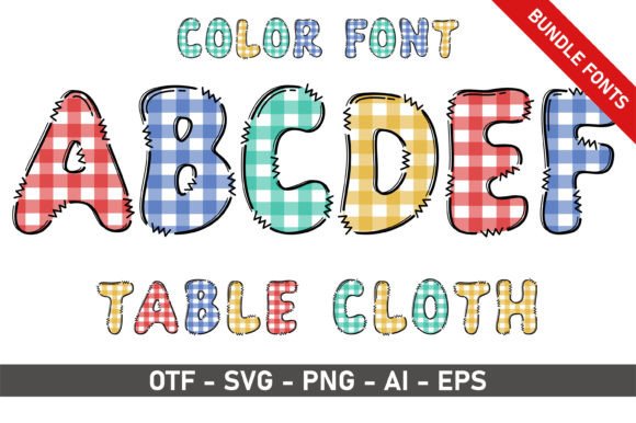 Table Cloth Bundle: A Designer's Guide to Playful Typography