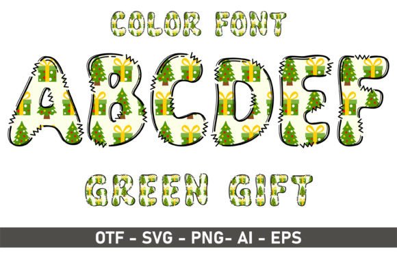 The Creative Power of the Green Gift Font in Modern Design