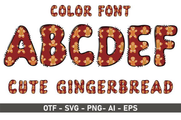 Unlock Playful Design with the Cute Gingerbread Font