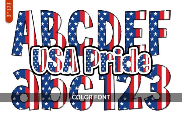 Usa Pride: A Visual Anchor for Patriotic Design